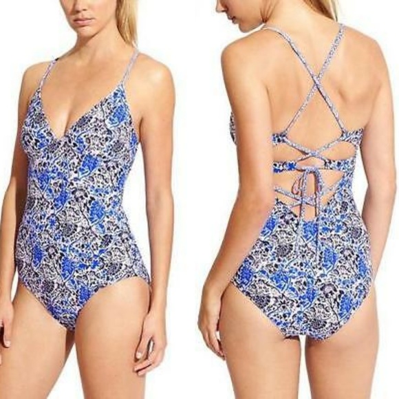 Athleta Other - NWT Athleta Indigo Shores Strappy One Piece